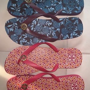 Tory Burch Flip Flops Set Size 9